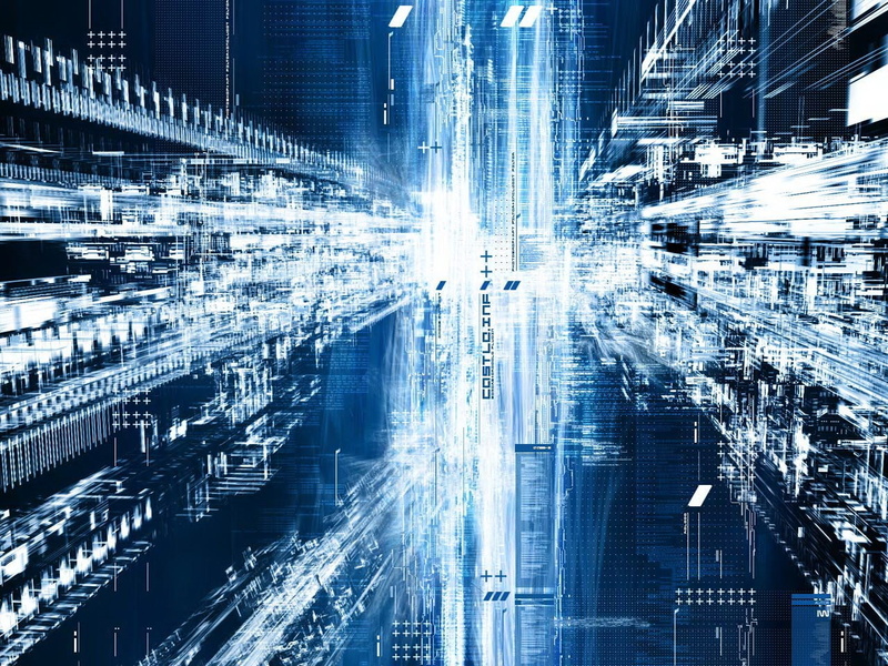 computer Network, business, road, city Life, communication, blue, city street, illuminated, backgrounds, city, futuristic, light - Natural Phenomenon
