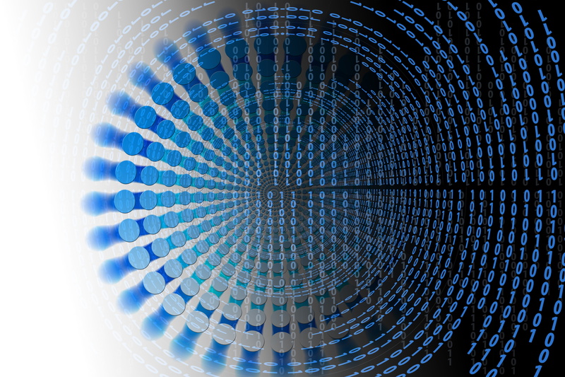 architecture, illustion, backgrounds, data deluge, blue, built structure, geometric shape, null, massendaten, data, records, 8K, electronic, data retention