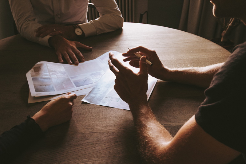 brown, two People, sitting, mate, bonding, professionnal, wooden, person, part Of, brainstorm, meeting, brainstorming, indoors, human Hand, paper, women