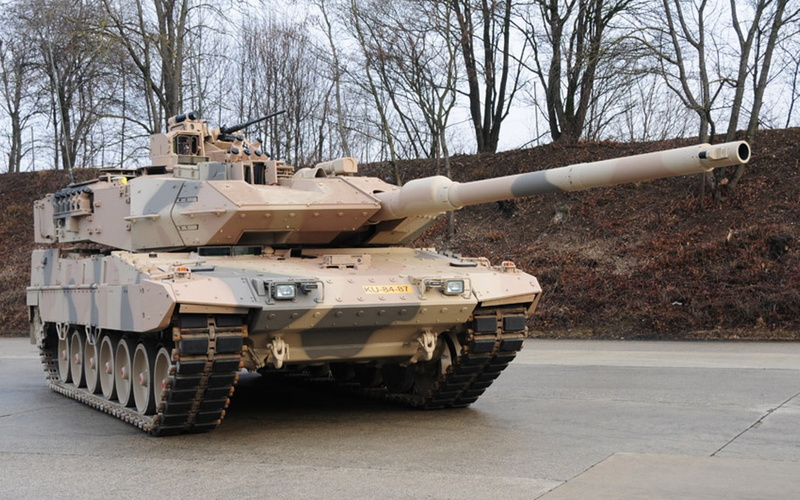 The Bundeswehr, Tank, An Upgraded Version Of The Tank, Leopard 2a7 