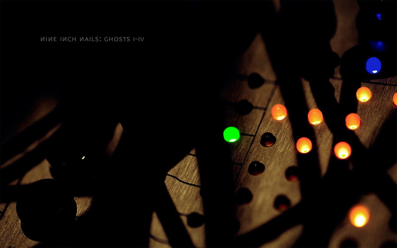 Nine Inch Nails, selective focus, music, lifestyles, indoors, album covers, lights, illuminated, glowing, shadow, night, light - natural phenomenon, 1080P