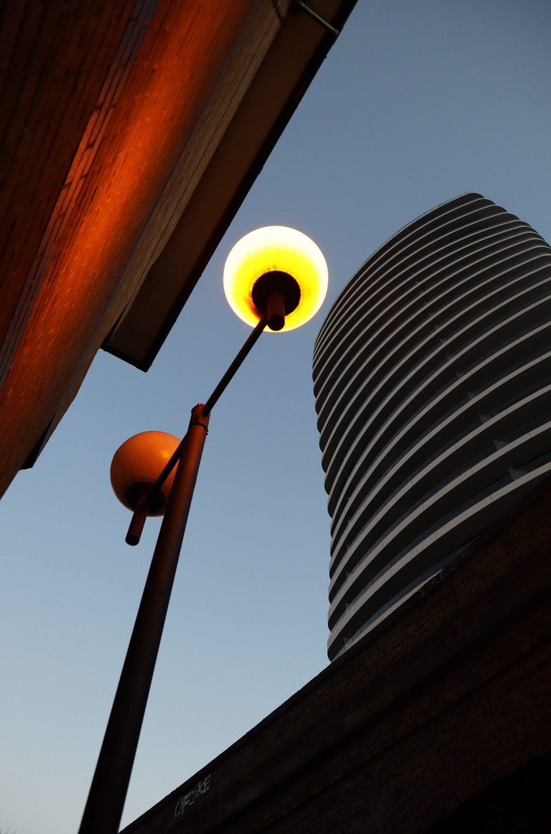 orange color, built structure, nature, battersea, building, london, street light, city, no people, 5K, wood - material, day, united kingdom, roof, street