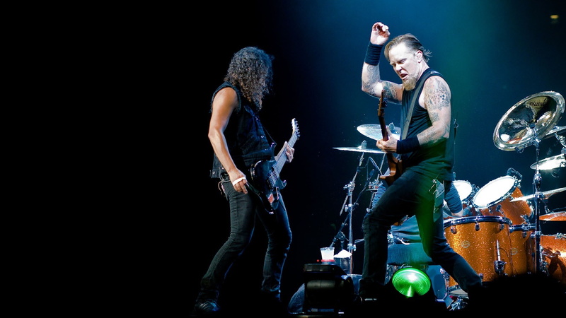 Metallica, 1080P, Kirk Hammett, James Hetfield