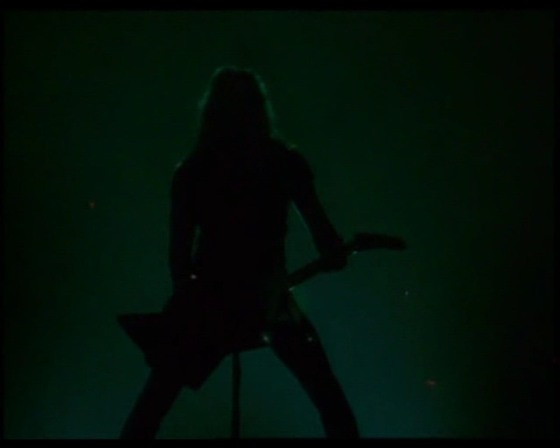 Metallica , arts culture and entertainment, holding, one person, dark, adult, hairstyle, three quarter length, musician, leisure activity, man, James Hetfield