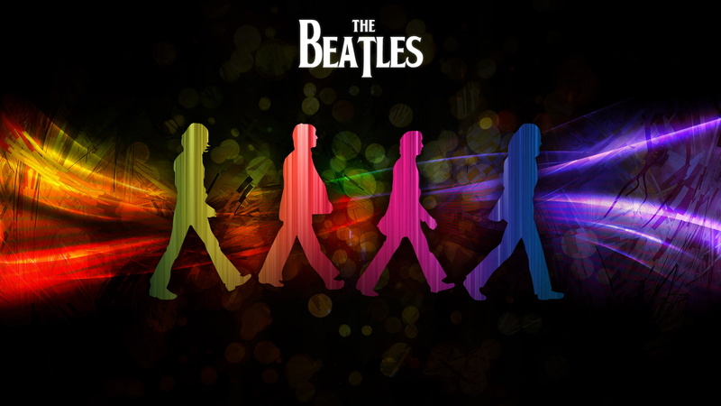 rainbow, George Harrison, beatles, Paul McCartney, Ringo Starr, 1080P, abby road, John Lennon
