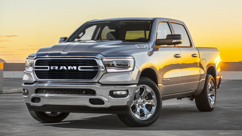 Car, 4-Door Truck, 1080P, Ram 1500 Big Horn, Silver Car, Pickup, Ram 1500, Vehicles