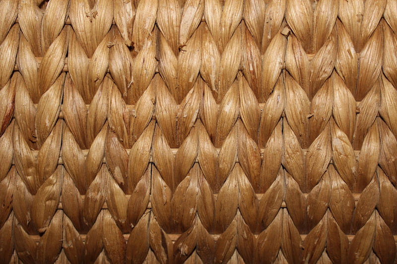 hand labor, basket, crisscross, man made, rattan, furniture, design, gold colored, weave, shape, repetition, textured effect, leather, brown, decorative