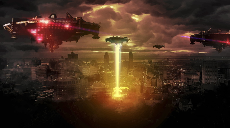 area 51, movies, laser, Photoshop, poster, UFO, flyer, Computer screen, mothership, digital designs, weapon, war, 2K, space battle, banner, explosion