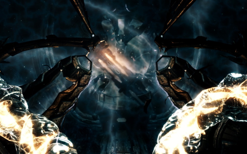 alien, hd, 720P, extraterristic, Crysis, mothership, art, computer, Space, Games, video