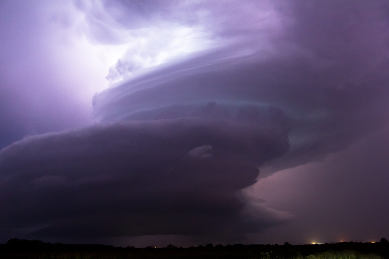 cloud - sky, weather, power, purple, dramatic sky, no people, outdoors, night, scenics - nature, 4K, lp-super cell, silhouette, mothership, storm, screw
