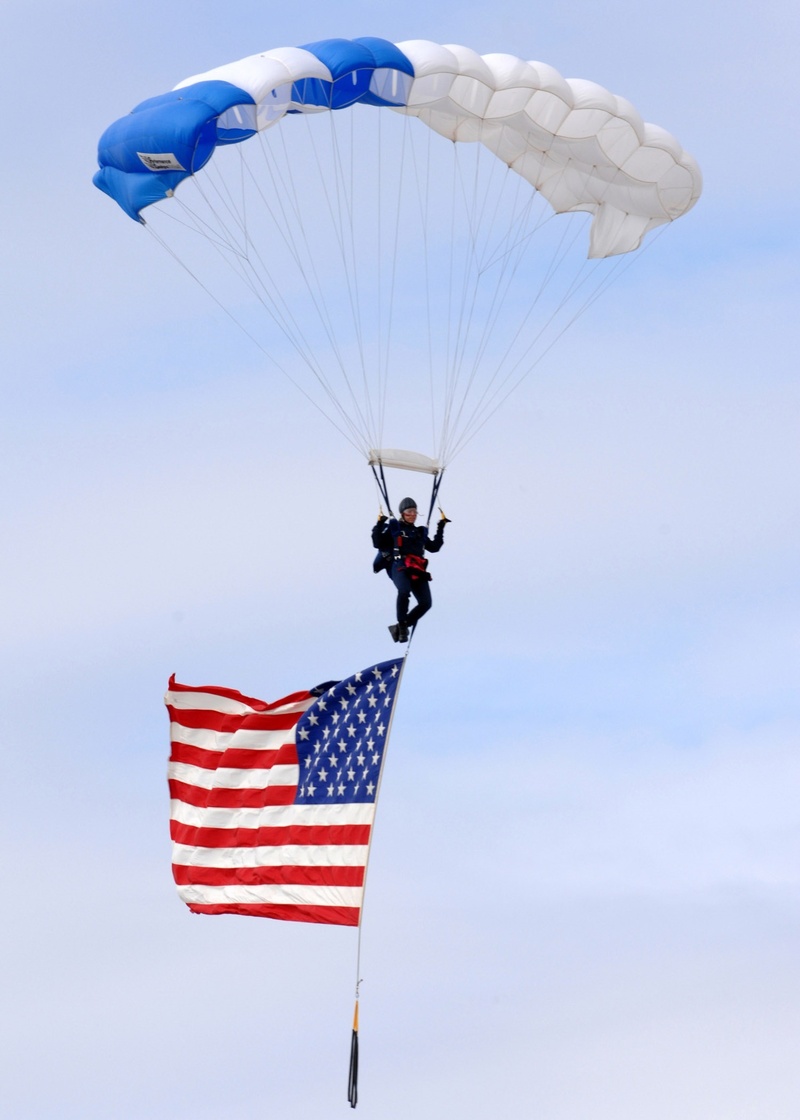 old glory, 1080P, low angle view, credit usaf, red, stars and bars, freedom, white, brian ferguson, leisure activity, sky, america, nature, flag, one person