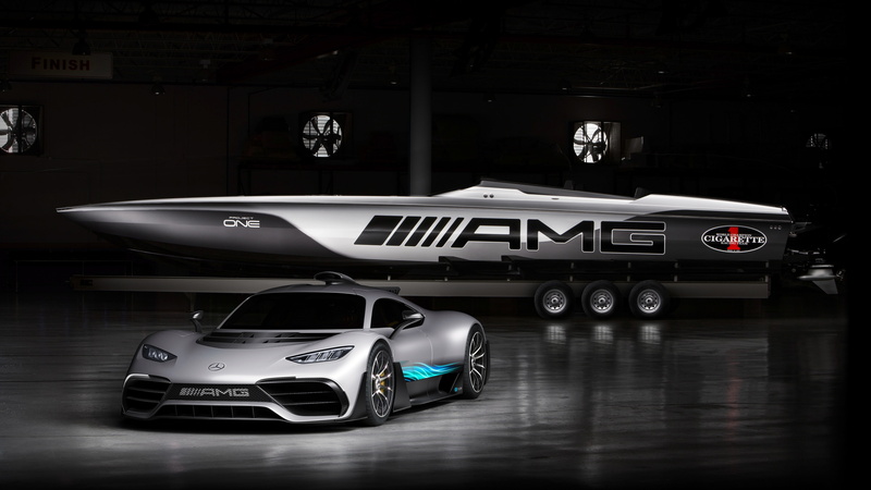 4K, 2018, Mercedes-AMG Project One, 4K, Hybrid supercar