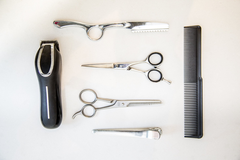 scissors, choice, variation, equipment, group of objects, Beauty, metal, 4K, white background, Hair, silver colored, studio shot, steel, chrome, Haircut