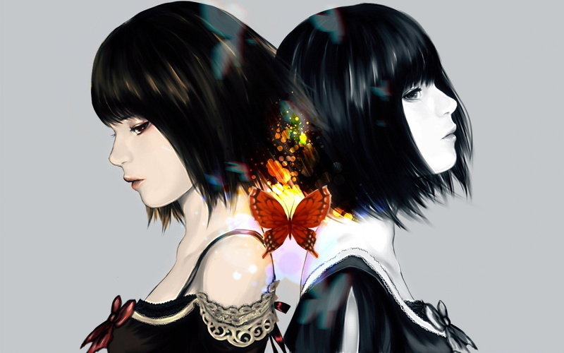 1080P, Mio Amakura, Video Game, Mayu Amakura, Fatal Frame II: Crimson Butterfly, Anime