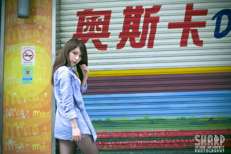 Girl, Models, Street, Taiwan, Taiwanese, 1080P, Zhang Qi Jun, Asian, Shirt, Julie Chang