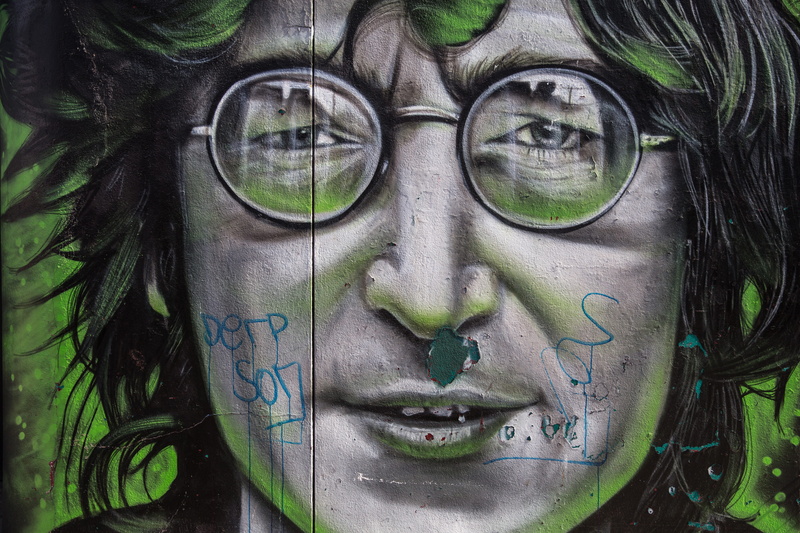 adults only, The Beatles, 5K, plant, headshot, day, creativity, glasses, Street art, art and craft, art, human Face, green color, women, real people, close-up