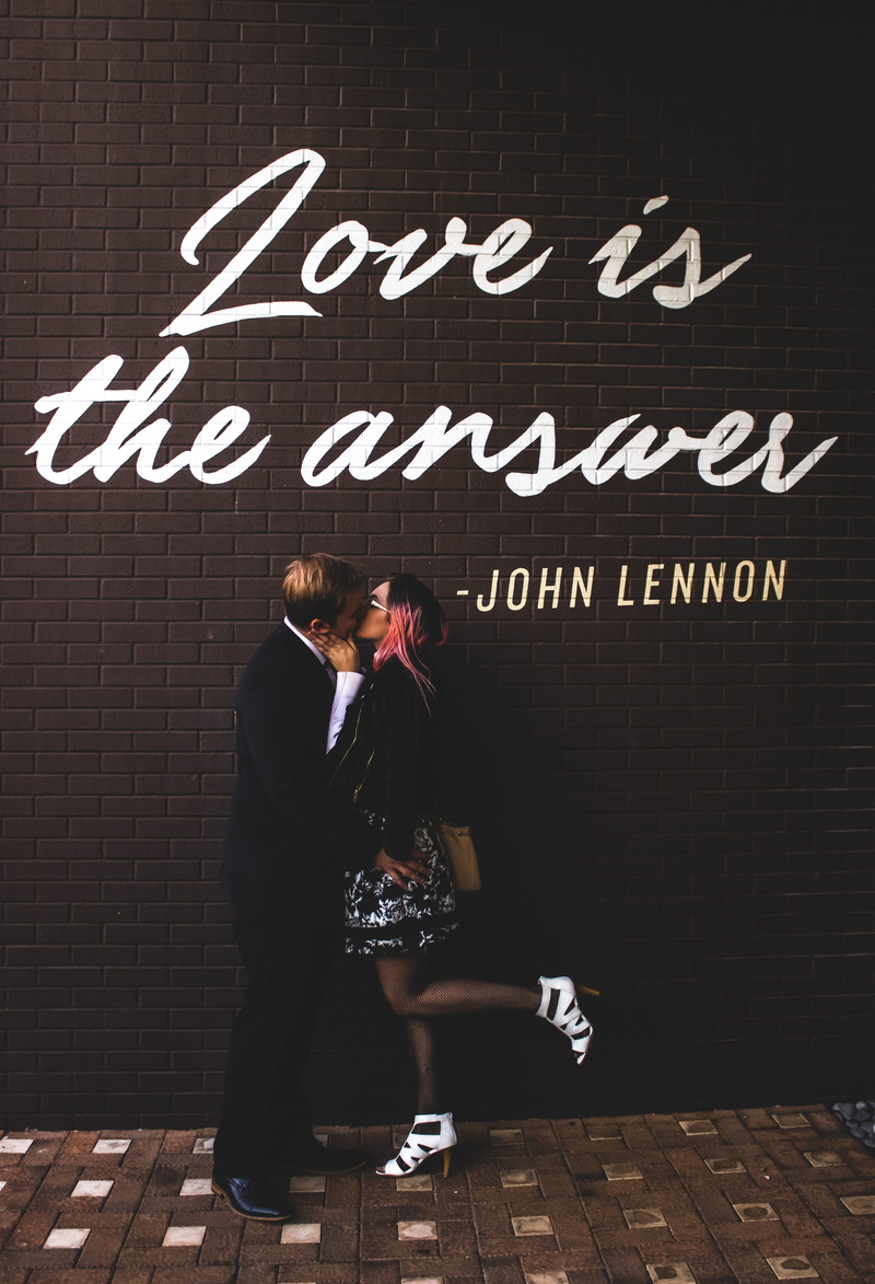 wall, western script, wall - building feature, love, text, architecture, standing, john, full length, lennon, information, adult, message, answer, men