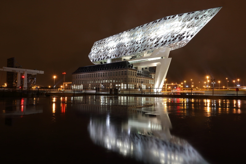 travel, illuminated, building exterior, travel destinations, statuette, classic, reflections, no people, modern, night, skyscraper, port house, harbor