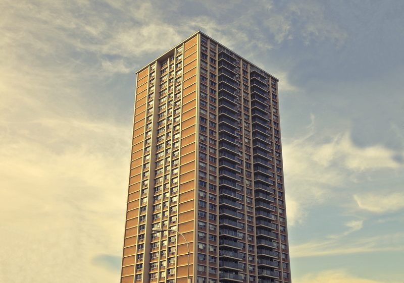 highrise, residential, residential building, nature, cloud, sky, vertical, housing, passageway, outdoor, rooms, detail, modern, skyline, building, cloud - sky