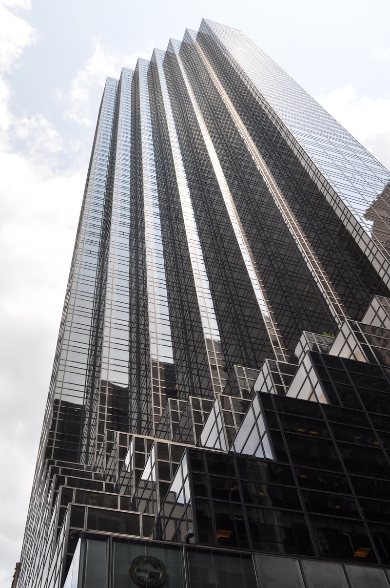 perspective, manhattan, view, modern, architecture, low angle view, no people, urban Scene, bulding, tall - High, office building exterior, 4K, downtown District