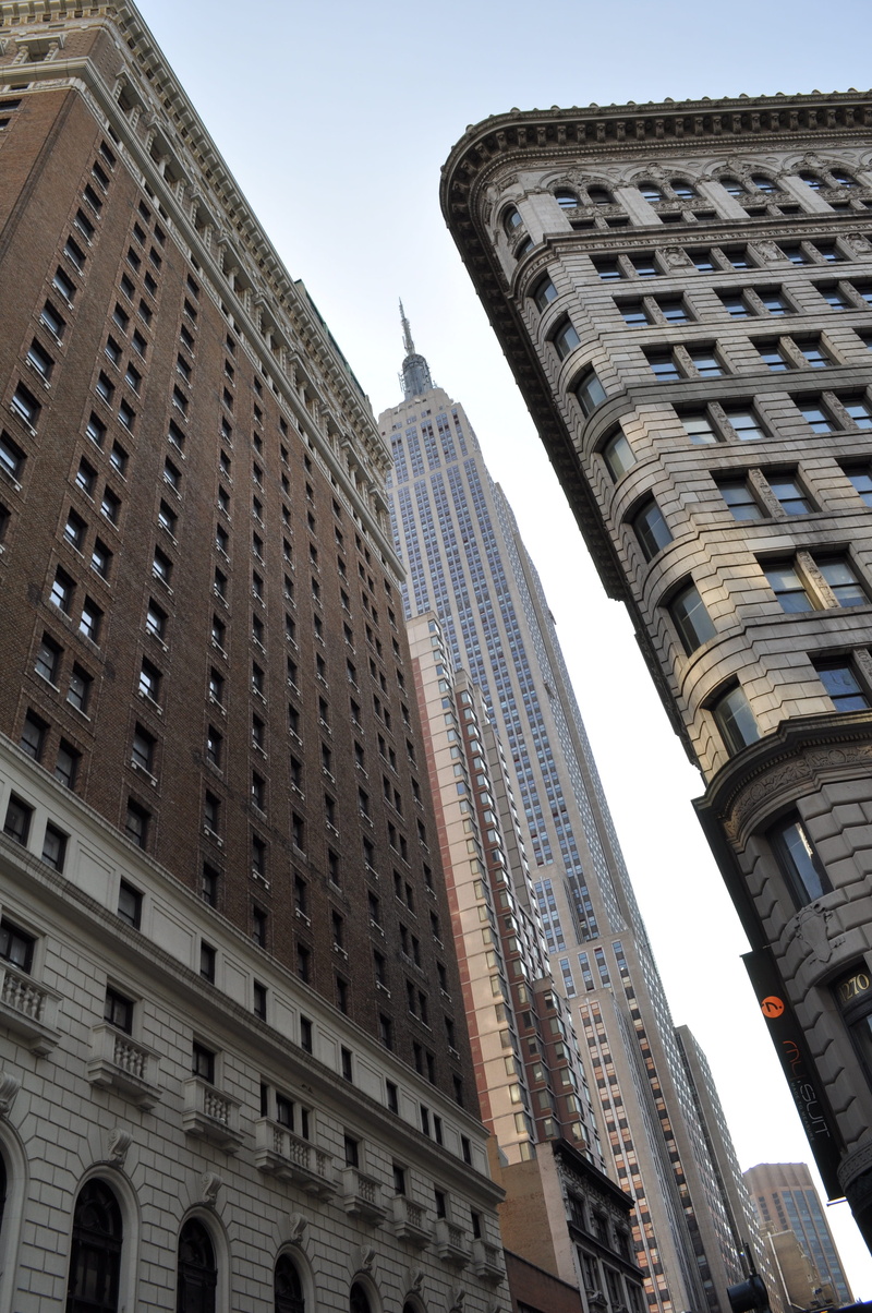 day, no people, low angle view, city, skyscraper, state, office, big city, 4K, manhattan, nature, window, bridge, new york city, outdoors, tower, view empire