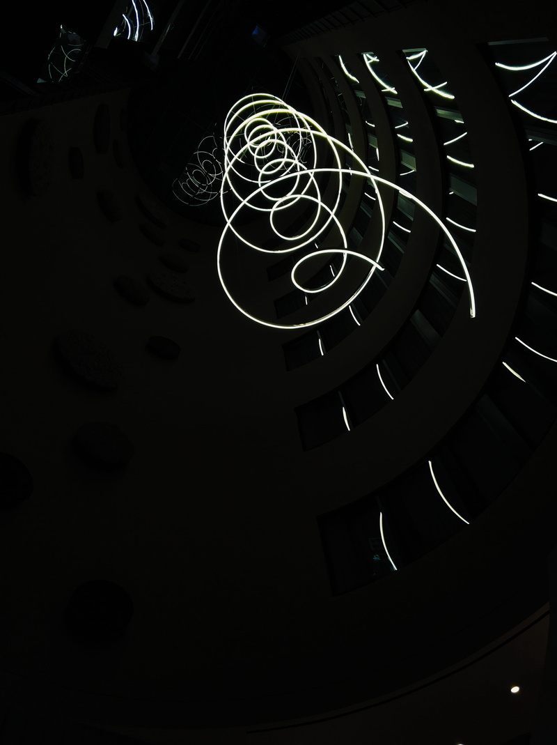 Lights, high angle view, fashion, rotor, hotel condes de barcelona, Up, universe, astronomy, arts culture and entertainment, outer space, close-up, indoors