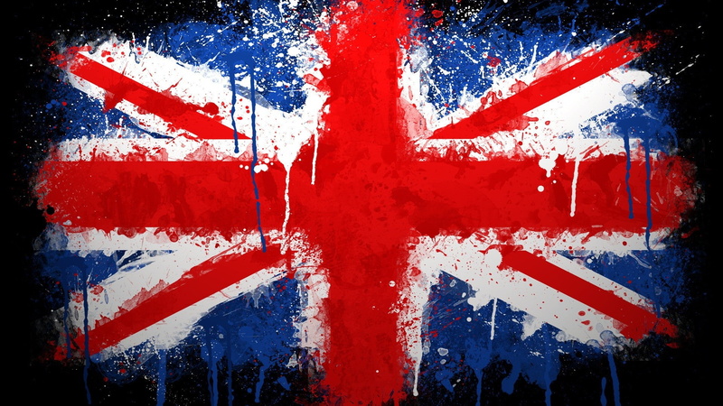 Union Jack, paint splatter, flag, 1080P, british flag, UK