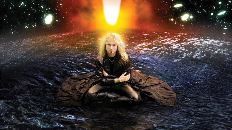 sitting, front view, looking at camera, water, progressive metal, Arjen Anthony Lucassen, lifestyles, leisure activity, clothing, portrait, Ayreon, young adult