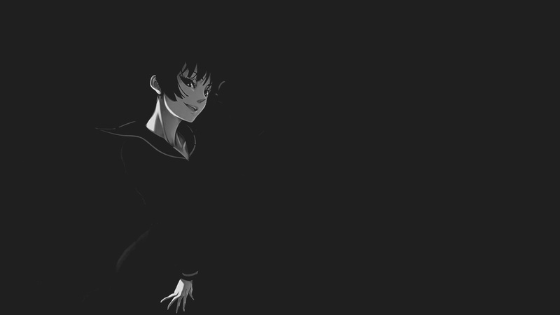 Tasogare Otome x Amnesia, animal wildlife, animals in the wild, studio shot, dark background, invertebrate, Kanoe Yuuko, one animal, one person, black background