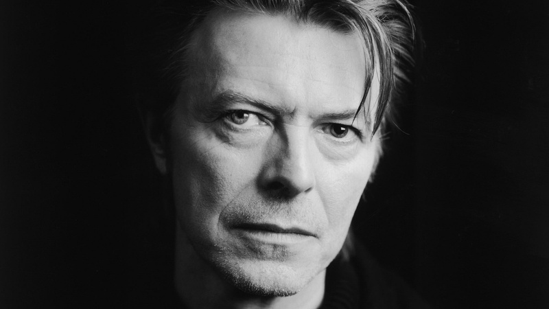 studio shot, looking at camera, close-up, monochrome, musician, men, David Bowie, males, human face, 1080P, adult, celebrity, one person, headshot, portrait