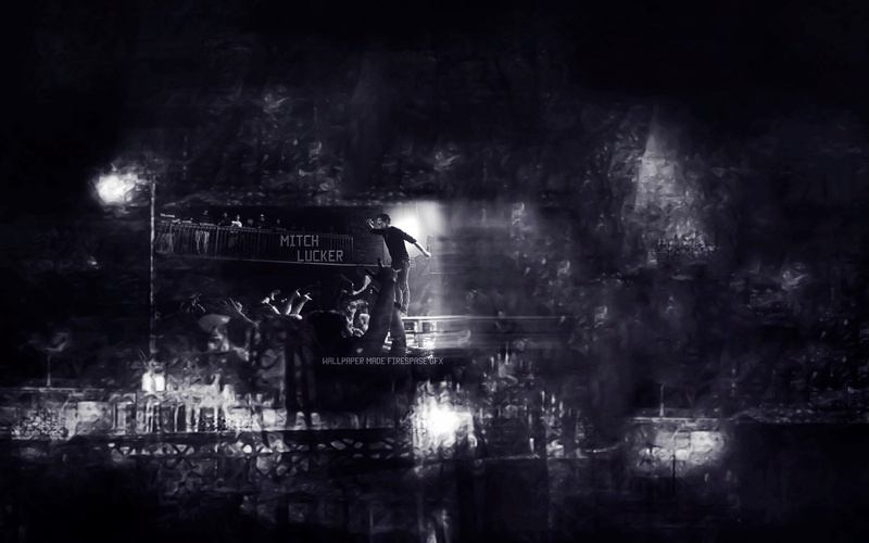 night, built structure, illuminated, smoke - physical structure, building exterior, nightlife, no people, Mitch Lucker, motion, dark, waterfront, metal band