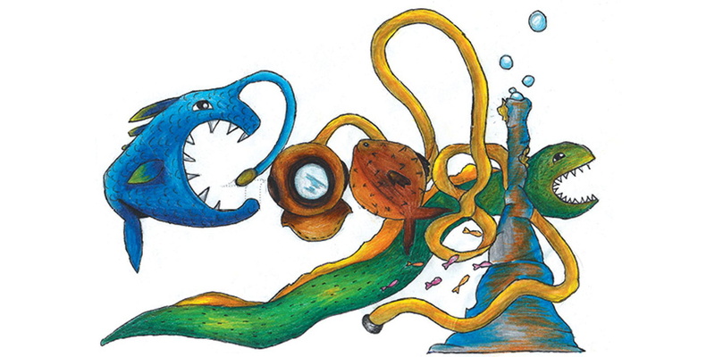 1080P, tis, google doodle, tis the season, season, fish, illustration, google, doodle, three