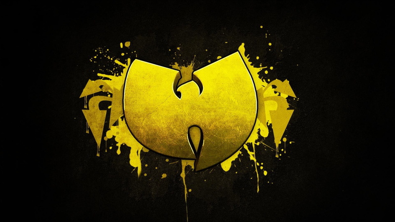 h, Music, Logo, black background, single object, Wu-Tang Clan, indoors, clock, concepts, ideas, positive emotion, plant, Yellow, Hardcore Hip-Hop
