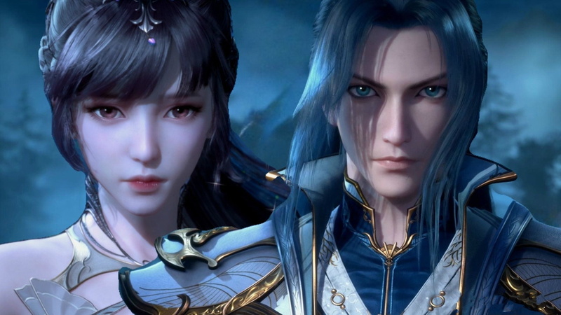 1080P, XianXia (super natural and martial arts), Tang-san, anime, Soul Land, Xiao Wu, Fantasy Characters