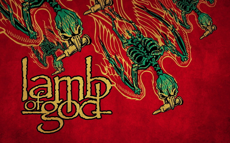 daek, metal, heavy, poster, 1080P, skull, lamb, god, groove