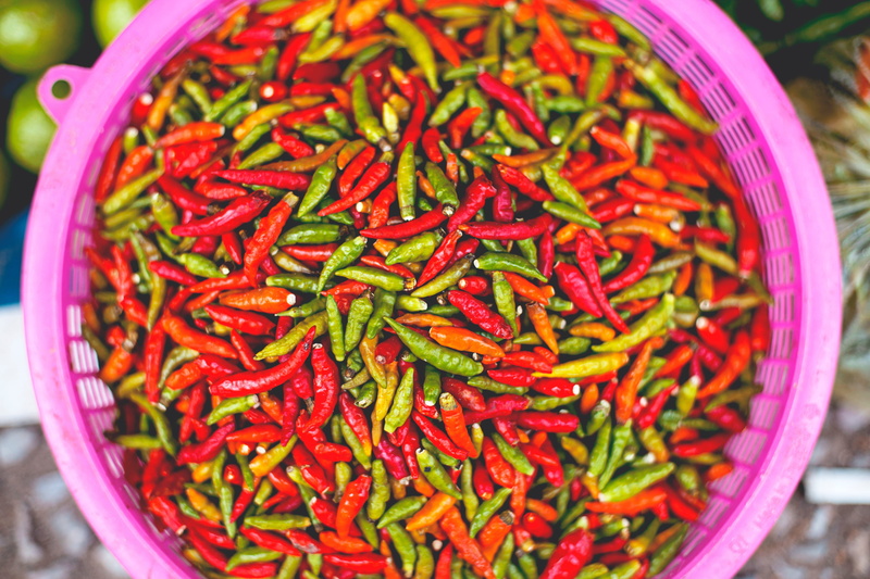 chili pepper, close-up, chili, no people, ingredient, healthy eating, jalapeno, large group of objects, hot, red chili pepper, focus on foreground, organic