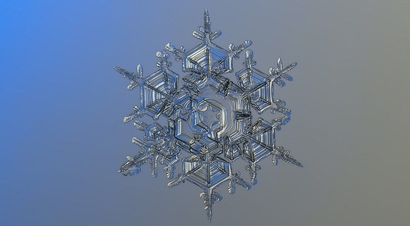 clear sky, sky, nature, Frozen, Macro, Crystal, Tiny, detail, cold temperature, intricate, Stars, Fractal, blue, unique, Cold, outdoors, Snowflake, Winter