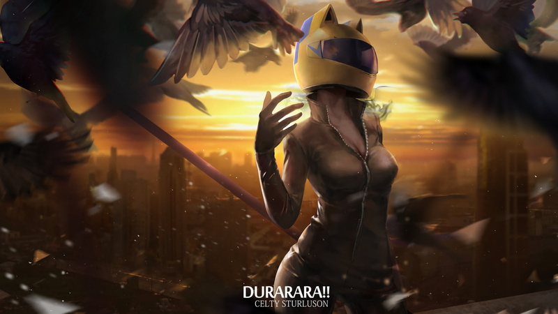1080P, Anime, Durarara!!, Celty Sturluson