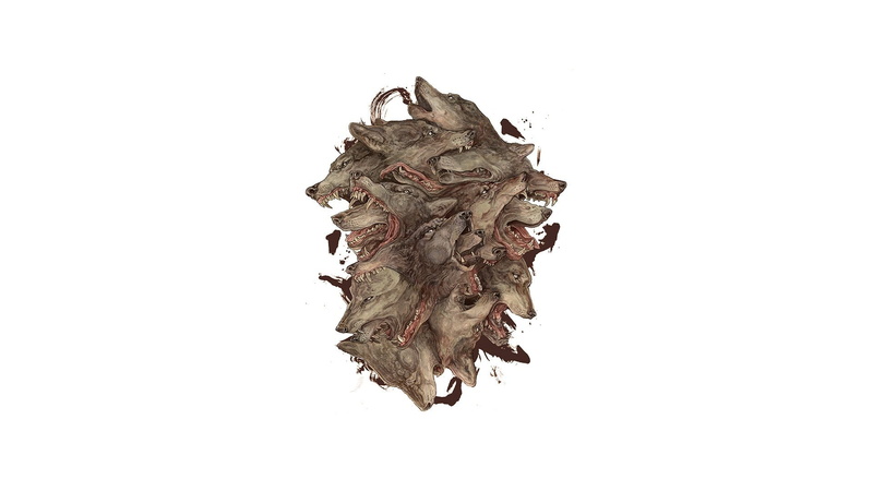 simple background, single object, dog, indoors, wood - material, dry, plant, dead plant, plant part, food, still life, traditional art, tree, food and drink
