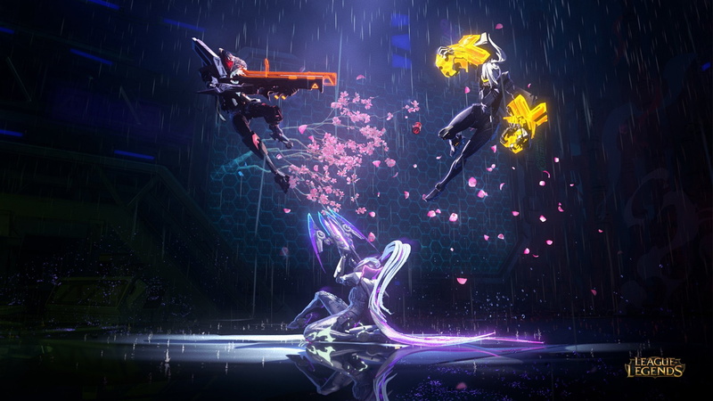 Video Game, 1080P, League Of Legends, Jhin (League of Legends), VI (League Of Legends), Vayne (League Of Legends)