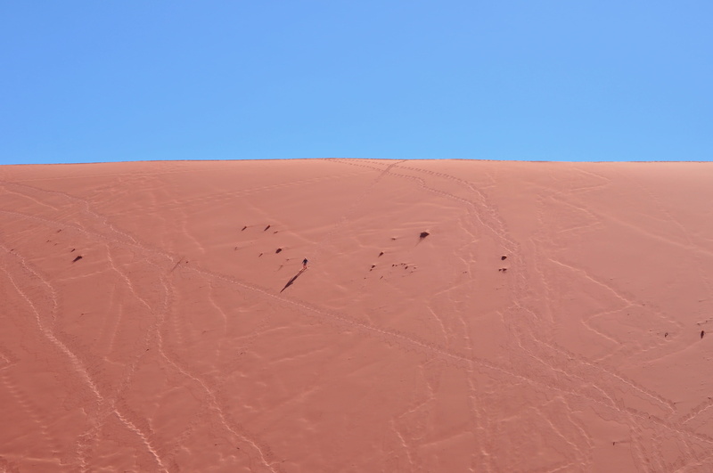 shadow, landscape, beauty in nature, sand dune, scale, tranquil scene, desert, climate, wanderlust, sossusvlei, tranquility, 4K, travelling, blue, horizon over land