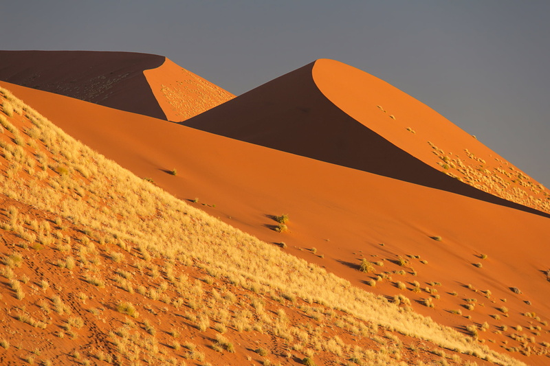 sunlight, landscape, sky, the sky, beauty in nature, sand, Africa, outdoors, sand dune, tranquil scene, land, nature, no people, 1080P, Namibia, architecture