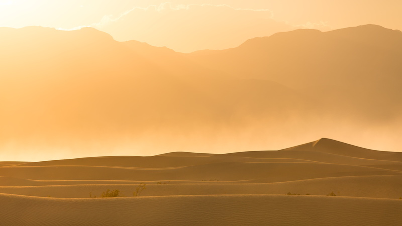 landscape, outdoors, mountain, nature, hill, desert, sunset, scenics, sand Dune, photo, 5K