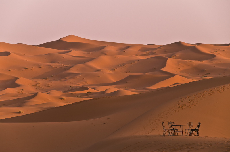 arid Climate, land, no People, atmospheric, scenics, beauty in nature, landscape, seating arrangement, environment, Dunes, 4K, Morocco, non-urban scene