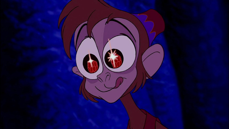 aladdin, magic, monkey, lamp, 2K, abu, character, cartoon