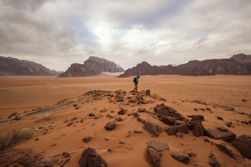 dune, landscape, beauty in nature, mountain, full length, mesa, soil, holiday, nature, men, outdoors, wadirum, cloud - sky, animal, trip, archaeology, arid climate