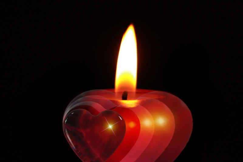 candlelight, red, black Color, illuminated, december, dark, fire, indoors, single object, christmas, closeup photography, love, glowing, photography, black background