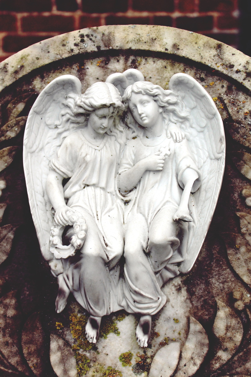 christ, craft, silent, hope, farewell, faith, outdoors, prayer, carving, no people, female likeness, history, art and craft, weathered, hands, cemetery
