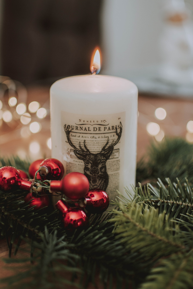 flame, christmas decor, glisten, decoration, no people, illuminated, pillar, candlelight, litted, colors, decor, text, christmas ornament, celebration