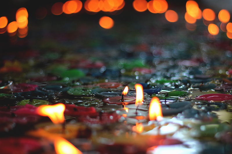 fire - natural phenomenon, city, church, belief, floating on water, electric lamp, lighting equipment, fire, candles, bright, built structure, no people